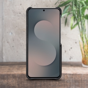 Шкіряна накладка Stenk Cover Samsung Galaxy S25 FE Чорна