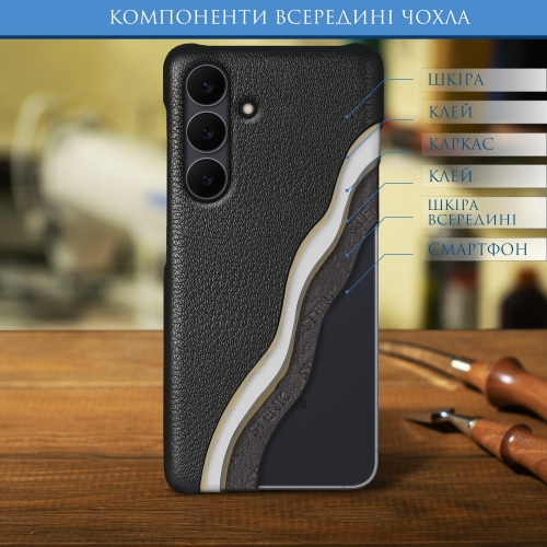 бампер на Samsung Galaxy S25 FE Черный Stenk Cover фото 4