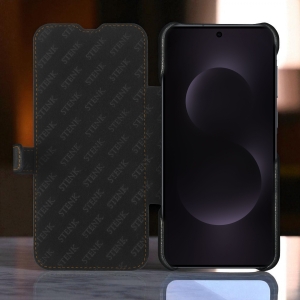 Чохол книжка Stenk Premium для Samsung Galaxy S25 Edge Чорний