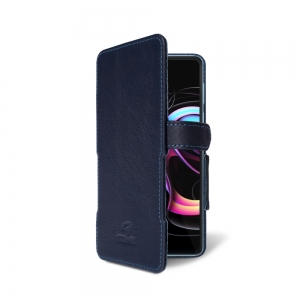 Чехол книжка Stenk Prime для Motorola Edge 20 Pro Синий
