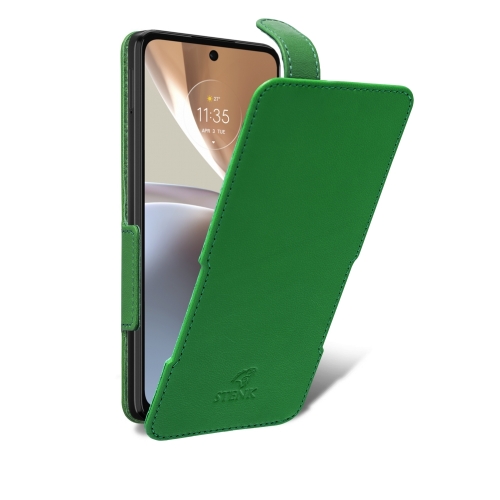 чехол-флип на Motorola Moto G32 Зелёный Stenk Prime фото 2