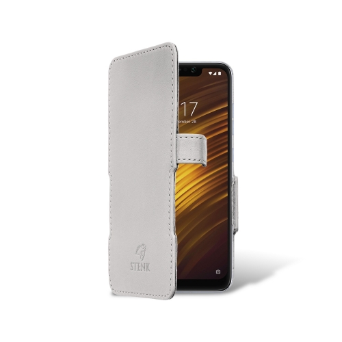 чехол-книжка на Xiaomi Pocophone F1 Белый Stenk Prime фото 2