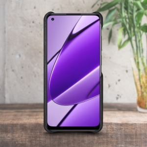 Шкіряна накладка Stenk Cover для Realme 11 4G Чорна