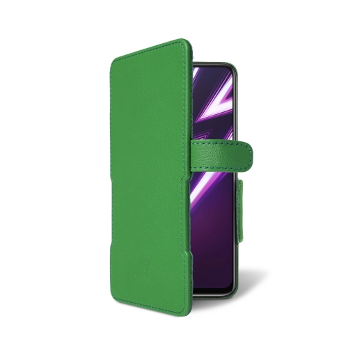 чехол-книжка на Realme 6 Pro Зелёный Stenk Prime фото 2