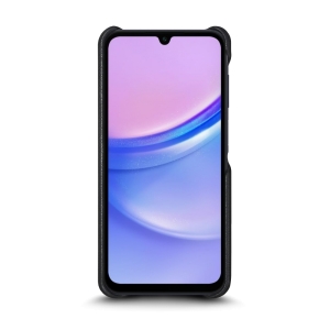 Шкіряна накладка Stenk Reptile Cover для Samsung Galaxy A15 Чорна