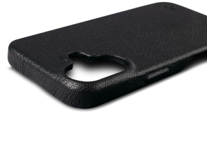 Шкіряна накладка Stenk Cover для Apple iPhone 16 Plus Чорний