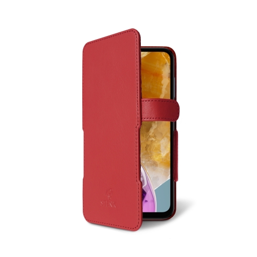 чехол-книжка на Samsung Galaxy M15 Красный  Prime фото 2