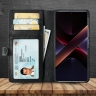 Чехол-портмоне Stenk Premium Wallet для Xiaomi Poco X7 Чёрный