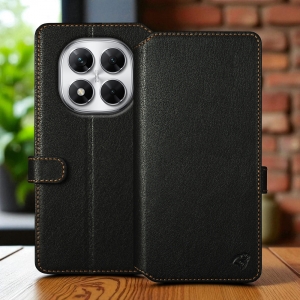 Чохол-портмоне Stenk Premium Wallet для Xiaomi Poco X7 Чорний