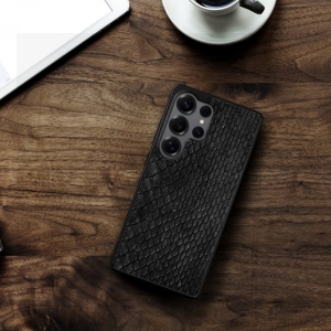 Накладка SkinBacker Mini Python Scales Samsung Galaxy S25 Ultra Чорний