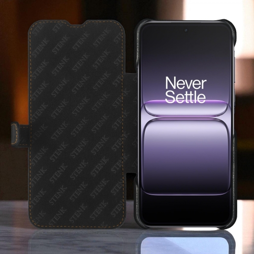 чехол-книжка на OnePlus Nord 5 Черный Stenk Premium фото 2