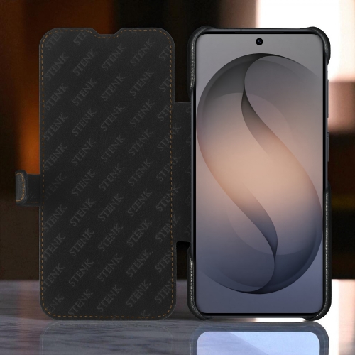 чехол-книжка на Samsung Galaxy S26 Черный Stenk Premium фото 2