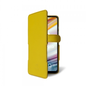 Чохол книжка Stenk Prime для Motorola Moto G60 Жовтий