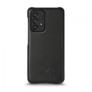 Шкіряна накладка Stenk Cover для Samsung Galaxy A53 5G Чорна