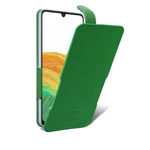чехол-флип на Samsung Galaxy A33 5G Зелёный Stenk Prime фото 2