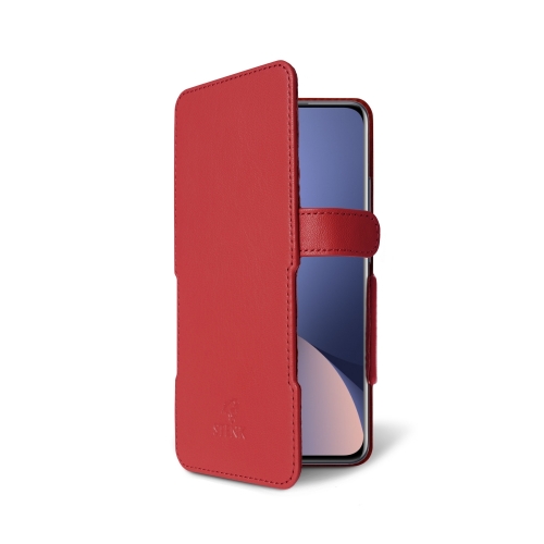 чехол-книжка на Xiaomi 12 5G Красный Stenk Prime фото 2