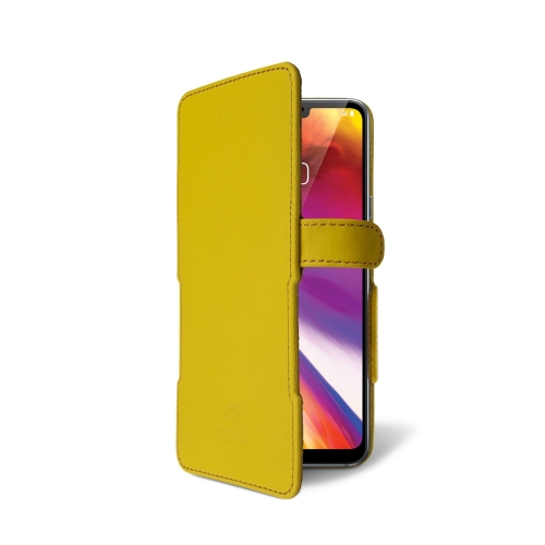 чохол-книжка на LG G7 ThinQ Жовтий Stenk Prime фото 2