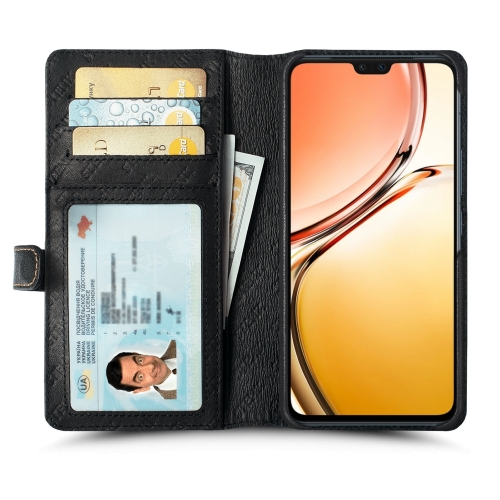 чохол-гаманець на Vivo V23 5G Чорний Stenk Premium Wallet фото 2