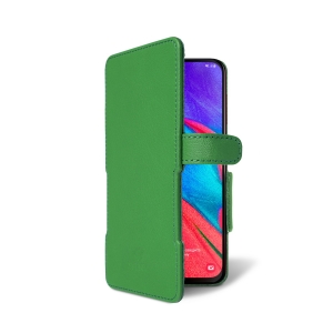 Чехол книжка Stenk Prime для Samsung Galaxy A40 Зелёный