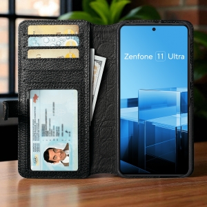 Чохол книжка Stenk Premium Wallet для ASUS ZenFone 11 Ultra Чорний