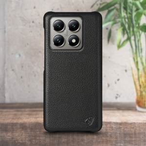 Шкіряна накладка Stenk Cover для Xiaomi 14T Чорний