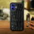 Шкіряна накладка Stenk ExBacker для Apple iPhone 16