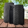 Футляр Stenk Sportage Python для Xiaomi Poco F6 Pro Чёрный