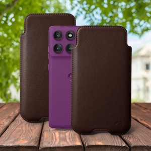Футляр Stenk Sportage для Motorola Edge 60 Pro Коричневий