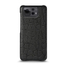 Кожаная накладка Stenk Reptile для ASUS Zenfone 12 Ultra Чёрный