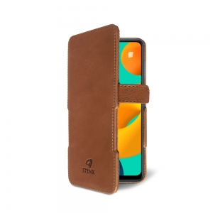 Чохол книжка Stenk Prime для Samsung Galaxy M32 Camel