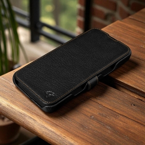 Чохол книжка Stenk Premium для Apple iPhone 17 Pro Чорний