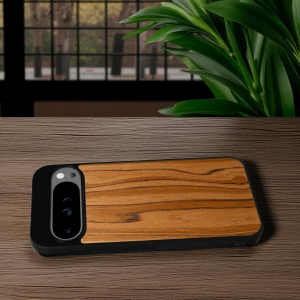 Накладка SkinBacker Wood для Google Pixel 9 Pro Римська оливка