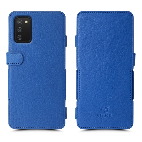 чохол-книжка на Samsung Galaxy A03s Яскраво-синій Stenk Prime фото 1