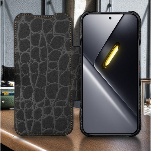 чехол-книжка на Xiaomi Poco X8 Pro Max Черный Stenk Premium фото 2