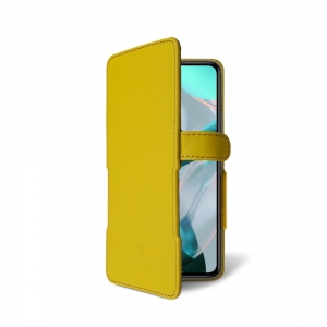 Чехол книжка Stenk Prime для Xiaomi 11 Lite 5G NE Желтый