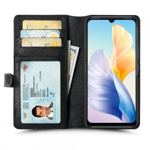 Чохол книжка Stenk Premium Wallet для Vivo V23e Чорний