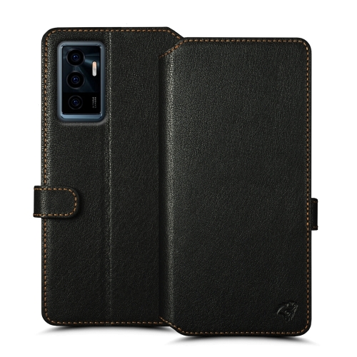чохол-гаманець на Vivo V23e Чорний Stenk Premium Wallet фото 1