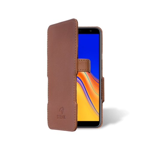 чохол-книжка на Samsung Galaxy J4 Plus (2018) Світло-коричневий Stenk Prime фото 2