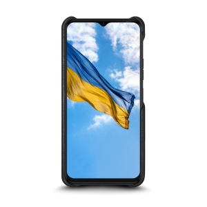Шкіряна накладка Stenk Reptile Cover для TECNO Spark 10 Чорна