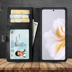 Чохол книжка Stenk Premium Wallet для TECNO Camon 20 Pro Чорний