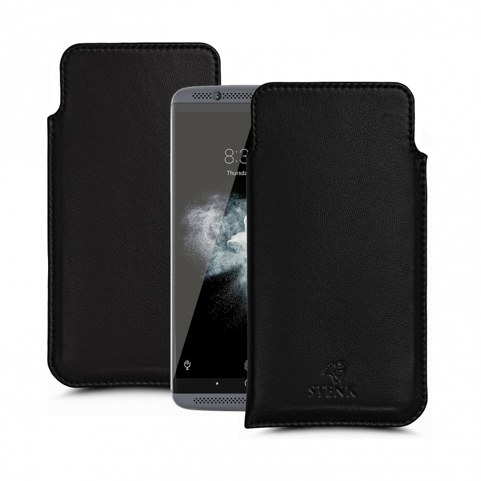 

Футляр Stenk Elegance для ZTE Axon 7 Чёрный, Черный
