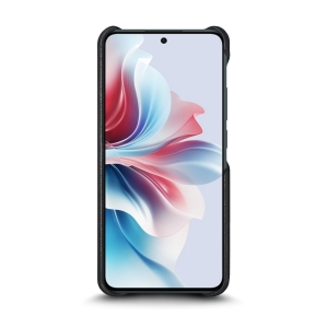 Шкіряна накладка Stenk Reptile Cover для OPPO Reno11 F Чорна