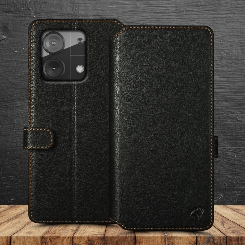 чехол-кошелек на Xiaomi Poco X6 Neo Черный Stenk Premium Wallet фото 1