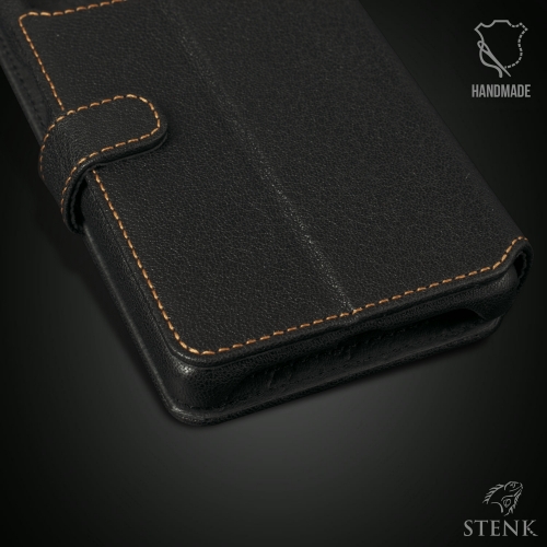 чехол-кошелек на Xiaomi Poco X6 Neo Черный Stenk Premium Wallet фото 4