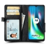 Чехол книжка Stenk Wallet для Motorola Moto G9 Play Чёрный