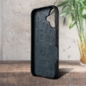 Шкіряна накладка Stenk ExBacker для Apple iPhone 16 Леопард поні