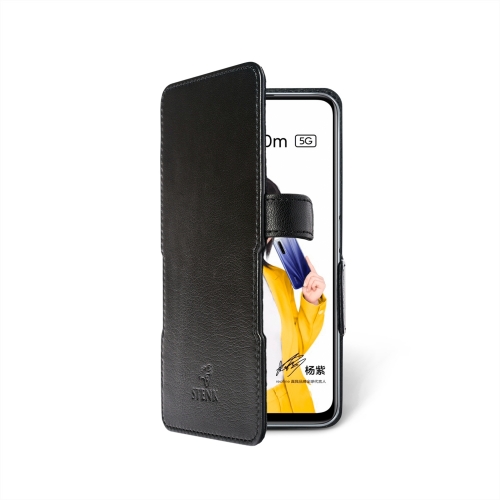 Чехол книжка Stenk Prime для Realme X50m 5G Чёрный