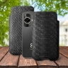 Футляр Stenk Sportage Python для HuaWei Nova 12s Чёрный