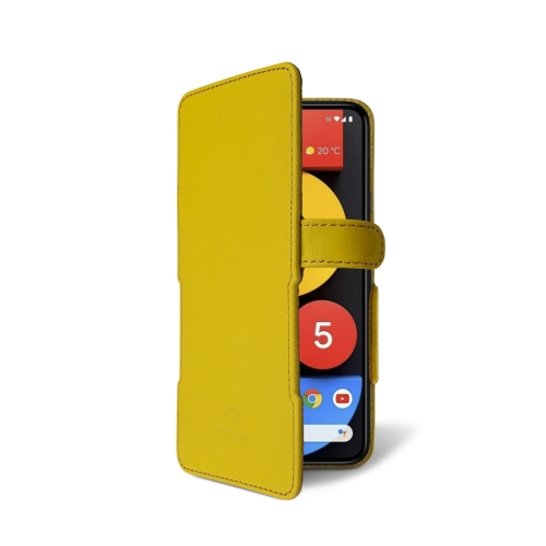 чехол-книжка на Google Pixel 5 Желтый Stenk Prime фото 2