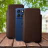 Футляр Stenk Sportage для Motorola Edge 60 Коричневий